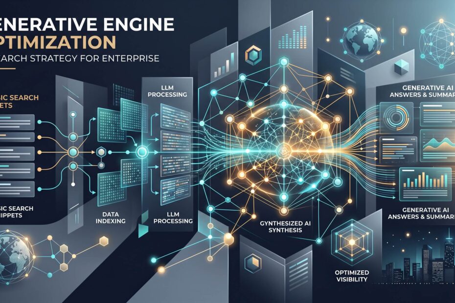 generative engine optimization - beyond the blue links